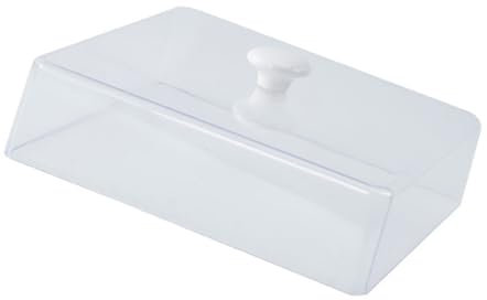 ABOOFAN Tapa Microondas Grande Protectora Transparente Para Alimentos Cubierta Reutilizable Salpicaduras y Conservación Para Platos Calientes y Ensaladas