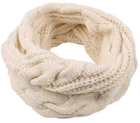 TMTGTS Strick Loopschal grob gestrickt Damen Loop Schal Einfarbig,Halswärmer Schlauchschal Grob Gestrickter Schlauchschal,Strickschalbezug,Grobstrick Zopf Muster Strickschal Für Damen und Herren(13#)