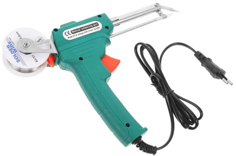 Angoily Elektronik Tragbarer Lötkolben Mit Draht Handlötwerkzeug Für Schweißen Von Leiterplatten Reparatur Von Haushaltsgeräten Und Heimwerken