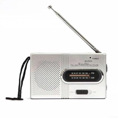 Petite radio AM/FM/SW portable, antenne télescopique, haut-parleur grand, piles AA standard, meilleure réception, extérieur/intérieur, urgences