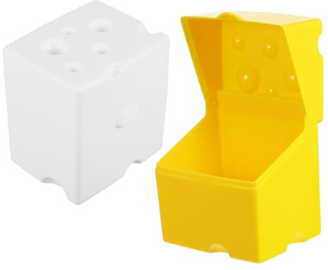 Zerodeko Contenitore per Sliced con Ribaltabile Box per Conservazione per Frigorifero Portaformaggio Ermetico