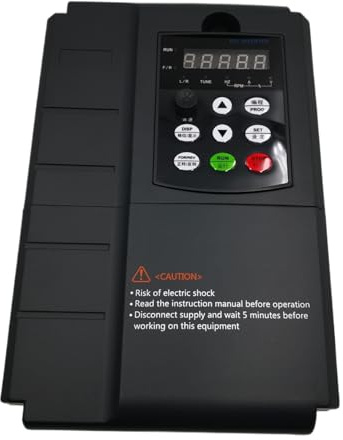 ROCCMWUUC Inverter KNK VFD 7,5 kW 220 V in e 380 V out monofase Ingresso Elettrico Domestico 220 V e Uscita trifase Reale 380 V