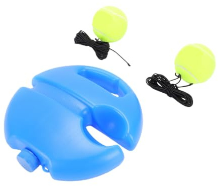 Generic Tennistränare med Rebound-boll, Inbyggd Bollplats, Lättviktsbärbar Design för Träning på Uppfart på Bakgård