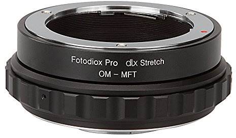 Fotodiox DLX Stretch Lens Mount Adapter Compatible with Olympus OM 35mm Film Lenses to Micro Four Thirds Mount Cameras
