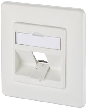 Metz Connect 130B20D11002KE - Presa di rete da incasso con piastra centrale e telaio, non omologata