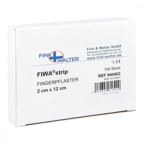 FINGERPFLASTER 2x12 cm hautfarben FIWAstrip 100 St