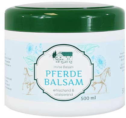 PFERDEBALSAM 500ml kühlend Pferdegel Sportgel Pferdesalbe Massagegel Creme Balsam Gel Salbe 06