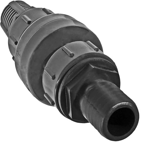 Filter Korb aus Kunststoff PP 1 Zoll IG DN25 Innengewinde Innendurchmesser 30mm Gewinde Fitting Trinkwasser geeignet Fußfilter Schmutz Wasser Teich Saug Pumpe End Stück