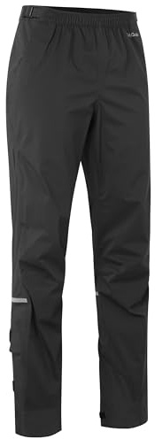 GripGrab EXPLR wasserdichte Fahrrad Regenhose Herren & Damen Überhose Lang | Leichte, atmungsaktive Rad Regenbekleidung mit 10.000 mm Wassersäule, 40K Atmungsaktivität, Klettverschluss und Reflektoren