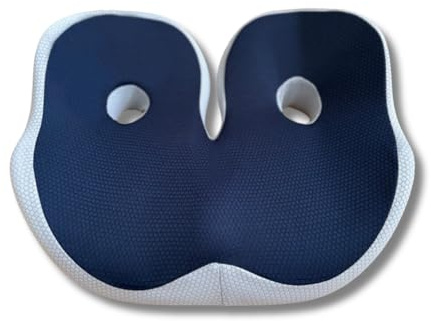 MEDOSAN Ergonomisches Sitzkissen, Sitzerhöhung, orthopädisches Kissen, Komfort-Sitzkissen, für langes Sitzen