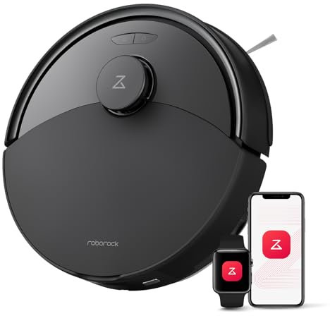 roborock Q10 X5 Robot Aspirapolvere, 10.000 Pa HyperForce, doppio sistema anti-groviglio, spazzola JawScrapers innovativa e spazzolone ad alta intensità, nero