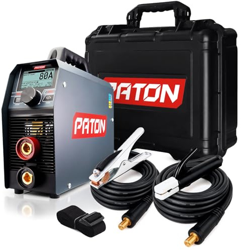 PATON PRO-200 MMA Stick Welder 240V 200A – Professional Inverter Welding Machine for Electrode Welding, Portable DC Welder