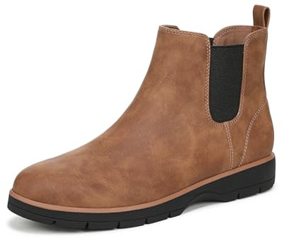 Dr. Scholl's Shoes Womens Northbound Chelsea Boot Honey Brown 9.5 M