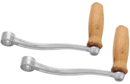 ABOOFAN 2piezas Mango para Picadora de Carne Manual de Mango Portátil y Resistente Herramienta para Picar Carne Casa Aire