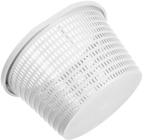 CALLARON Cesta para Skimmer de Piscina de 20 CM de ABS, Cesta de Filtro Reutilizable Asa, Compatible 2, para Mantenimiento del Agua