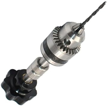 WHAMVOX Mini Trapano Manuale per Gioielli e Modellismo con Punte Hss 0,8-3,0mm, Trapano a Mano Preciso in Acciaio Inox e Plastica, per Riparazioni Elettroniche