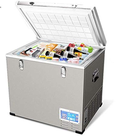 MU Frigorífico portátil con compresor de Pantalla Digital de 45 litros, 12 V / 24 V / 220V