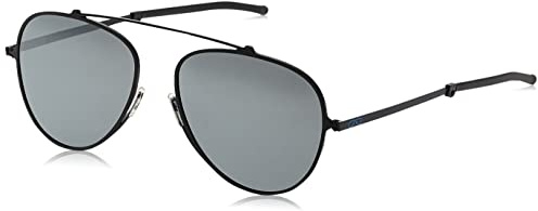 ThinOptics Sonnenbrille, mit Aluminium-Etui, polarisiert, unisex, ultradünn | Ultradünne Sonnenbrille mit vollem UV-Schutz und polarisierten Spiegelgläsern, flaches Etui haftet am Handy, für unterwegs