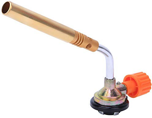 Chalumeau à Gaz pour Barbecue en Plein Air, Pistolet de Soudage à Allumage Manuel Réglable, Puissance Maximale 1300 ℃, Diamètre 40 mm/1,6 po