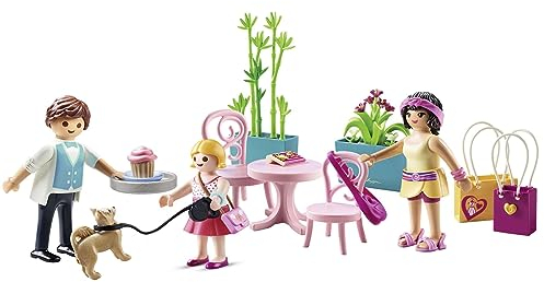 PLAYMOBIL City Life 70593 Kaffeepause, Für Kinder von 5-12 Jahren