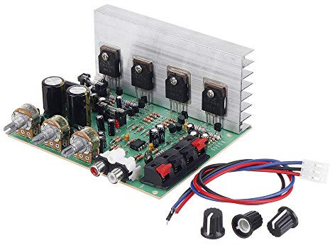 GOMMER DX-206 2.0 Stereo 8. 0W + 80W. Ad Alta Potenza Fai da Te Scheda Amplificatore Altoparlante 4558 Op amp. Parti per la Sostituzione
