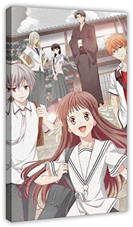 Anime Fruit Basket Poster 21 Canvas Poster Wall Art Decor Print Picture Paintings for Living Room Bedroom Decoration Frame-style 20x30inch(50x75cm)