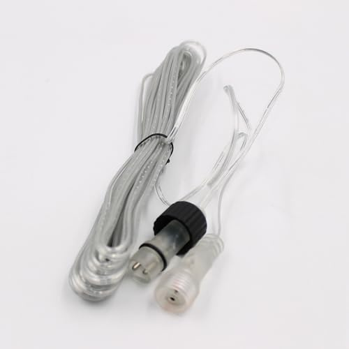 Luccika Cavo Prolunga da 10 Metri per stringhe di Luci LED Luccika Home a 31V/36V, Connettore Maschio e Femmina con guarnizioni, IP44, Uso Interno ed Esterno (Trasparente)