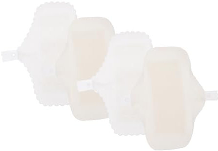 Ipetboom Weiche Bequeme Menstruationsbinden 4 Wiederverwendbare Binden Für Frauen Waschbar Atmungsaktiv Für Die Periode Nach Der Geburt