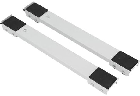 Base Lavatrice per Frigorifero per Frigorifero 2 Pcs Base per Dispositivi Mobili Regolabili con Freni