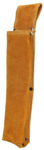 Welding Rod Holder -Duty Cowhide Waist Bag for Secure Electrode Storage Welder Tool Accessory with Rivet Reinforcement Ideal for Welders and Metalworkers