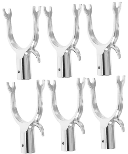 VICASKY Support Branches Arbres Fruitiers Réutilisable 6 Pcs Alliage Aluminium Résistant Jardin, Vignoble Et Verger, Piquets De Soutien Robustes Anti-Neige, Protection Branches Fruitées Polyvalente