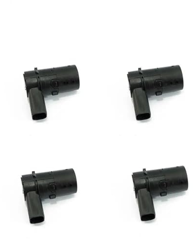 Capteur Stationnement Pdc 12758870 pour Saab 9-5 2006 2007 2008 2009 4PCS Voiture PDC Avertissement Sonore Capteur Stationnement Pare Chocs Assistance Radar Recul Auto Système Parcage