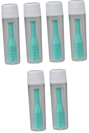 TOPPERFUN 6 Piezas Removedor de Insertador de Lentes con Ventosa para Lentes Soporte de Succión Abs Higiénico y Seguro para Uso Diario Adecuado