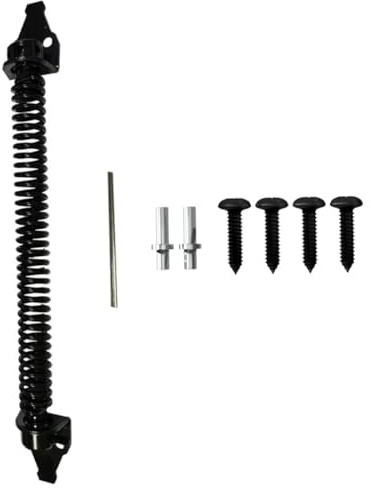 AUTSUPPL Self Closing Gate Spring for Wooden Fence Outdoor Garden Gate Heavy Duty Door Spring Hardware Kit