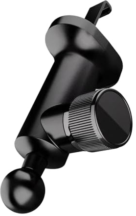 Soporte para teléfono de coche, soporte de ventilación para teléfono de coche, soporte para automóvil con brazos de gancho extendidos y clip giratorio de 360 grados para navegación de smartphone