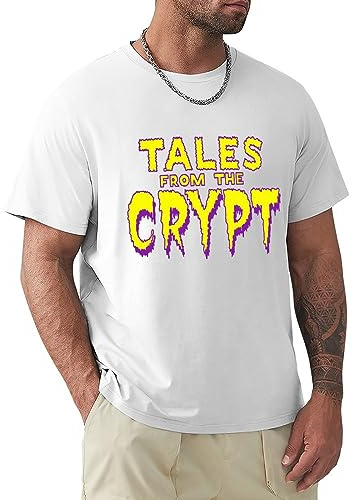 NUTS SNACKS Tales from The Crypt Horror Movie T Shirt/T Shirt White M