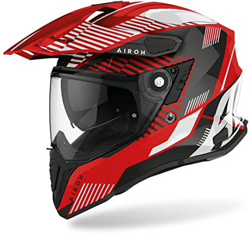 Airoh Unisex Cm Helmet, RED GLOSS, L EU