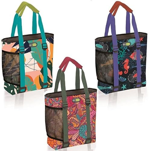 Borsa Termica Boxy+ | 18L | Manici Robusti | Isolamento ad Alta Densità | Decori Assortiti