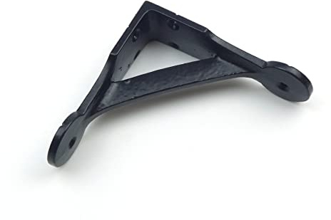Galgen-Regalhalterungen, Antik-Gusseisen, 100 mm, satiniert, Schwarz