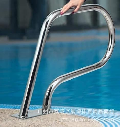 Schwimmbad Handlauf Swimmingpool Leiter TreppengeläNder Einstiegshilfe Komplett Stahlwa Pool FüR Schwimmbecken Poolleiter BüGel Griffbogen Swimming GeläNder Mit Griffabdeckung Tiefbeckenleiter