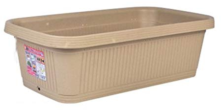 HASMI Maceta Interior Macetas y Verduras de plástico Rectangular Grande Establecimiento de la Flor Plato de Vegetales Caja Balcón Vegetal Macetas Macetas con Drenaje Grande Jardineras Exterior