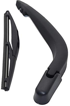 HBZYD Braccio e lama tergicristallo,Adatto per Suzuki Alto 2009-2014 Adatto per Nissan Pixo 2009 10 Set Lama Braccio Braccio Spazzola Tergilunotto Posteriore