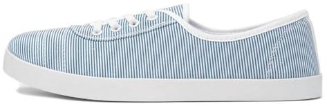 Lilley Pippa Womens Multi Stripe Canvas Shoe - Size 7 UK - Multicolour