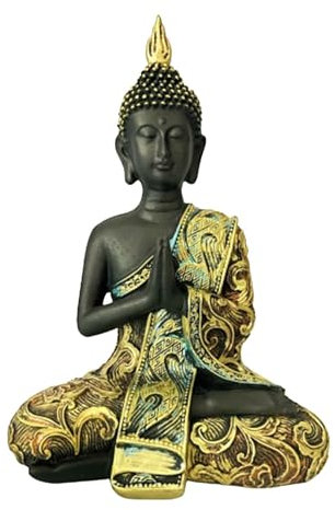 Buddha-Statue für den Außenbereich, sitzende Buddha-Statue, Zen-Gartendekoration, Buddha-Skulptur, -Buddha-Dekoration, Outdoor-Statuen, Sammlerstück-Figuren für Wohnzimmer