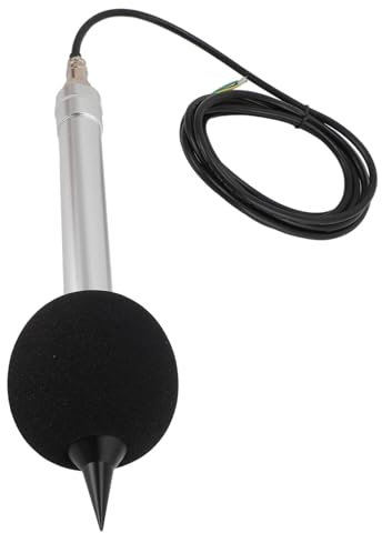Sonda Fonometro Monitor Decibel, Dosimetro Decibel Tester Trasduttore Fonometro Digitale Professionale con Ampio Intervallo di Misurazione per Macchine Industriali Veicoli