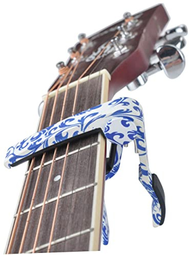 UPKOCH Gitarren Kapodaster aus Metall für Klassische und Folk Gitarre Schützt das Instrument Stark und Leicht zu Positionieren