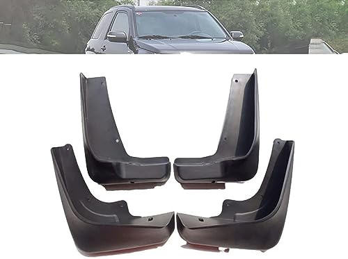 4 Pezzi Paraspruzzi Auto per Suzuki Grand Vitara 2005-2015, Impermeabile Splash Parafango Anteriore Posteriore Antispruzzo Esterni Accessories.