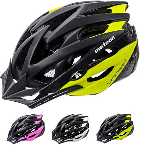 meteor® Urban Fahrradhelm Herren Damen Kinder-Helm MTB rollerhelm mädchen kinderfahrradhelm für Downhill rennradhelm Mountainbike Inliner skaterhelm BMX fahradhelm Scooter Jungen Bike Helmet