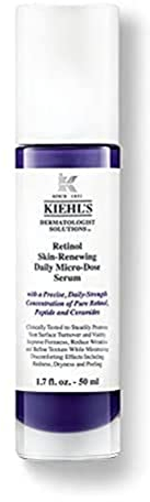 KIEHL'S Retinol Skin-Renewing Daily Micro-Dose Treatment, straffendes Serum für ein ebenmäßiges, jugendlicheres Hautbild, Falten mildernde Anti-Aging-Gesichtspflege