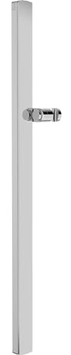 Duravit barre de douche universelle, barre de douche avec support de douchette réglable en hauteur, barre de douche (810 mm), chromé